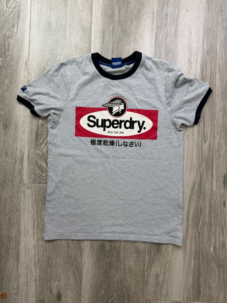 Immagine di Superdry Grey T-Shirt With Logo Print 2