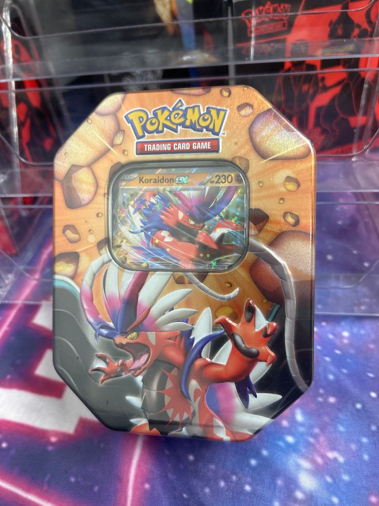 Pokémon Koraidon Ex Tin SEALED