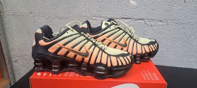 Nike Shox TL FADE UK 6 EUR 40 Off Noir Orange Frost Brand New Box No Lid