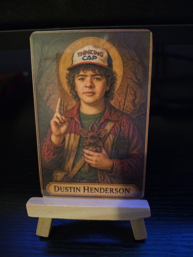 Dustin Henderson Collectible Card