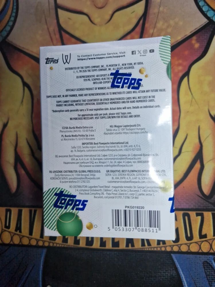 Topps Chrome Tennis 2026 Value Box Sellada | Nueva image 2