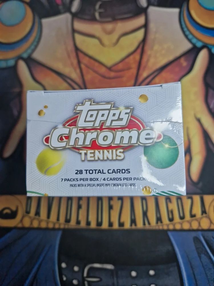Topps Chrome Tennis 2026 Value Box Sellada | Nueva image 3