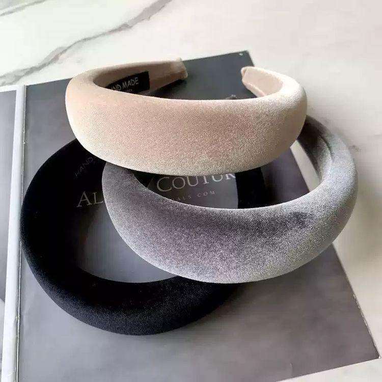 Velvet Padded Headbands image 1