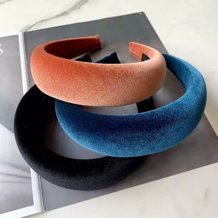 Velvet Padded Headbands image 3