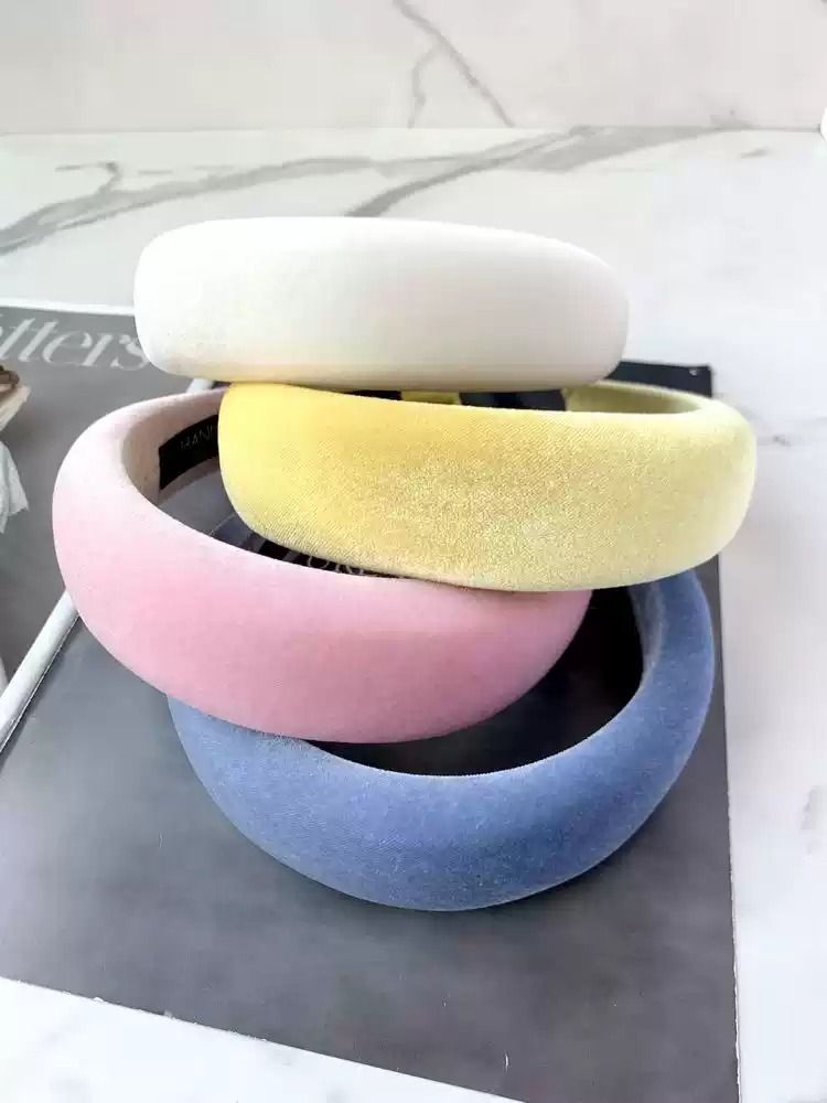 Velvet Padded Headbands image 2