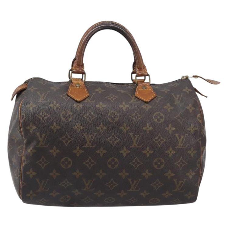 LOUIS VUITTON Monogram Speedy 30 Hand Bag M41526 LV Auth 209687 - Jerrillo image 2