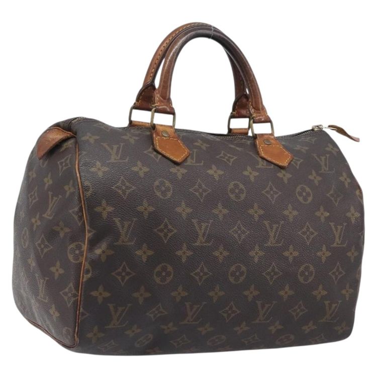 LOUIS VUITTON Monogram Speedy 30 Hand Bag M41526 LV Auth 209687 - Jerrillo