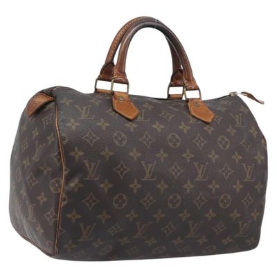 LOUIS VUITTON Monogram Speedy 30 Hand Bag M41526 LV Auth 209687 - Jerrillo