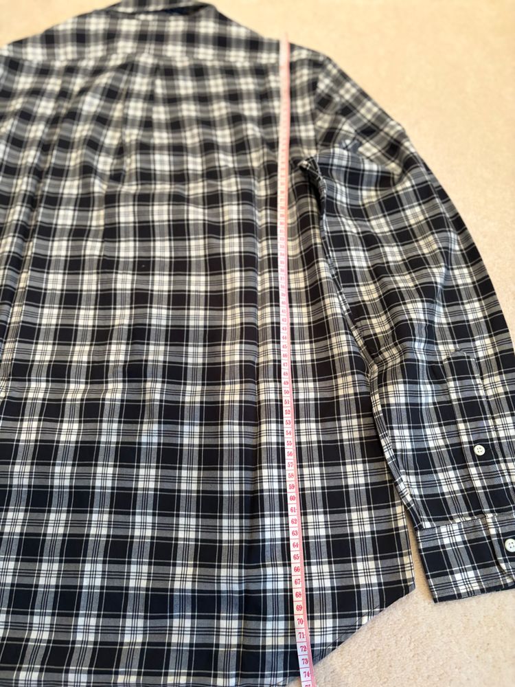 Ralph Lauren - Black And White Checkered Long Sleeve Shirt image 6