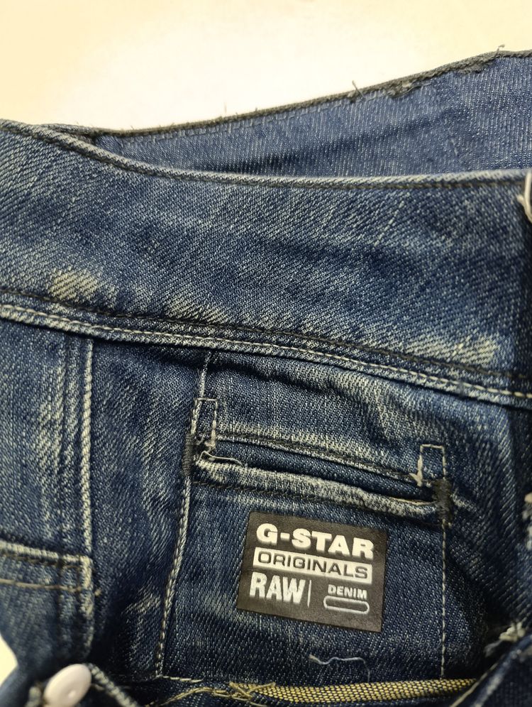 G-star skinny donna W26 L32 donna y2k vintage jeans usato image 8