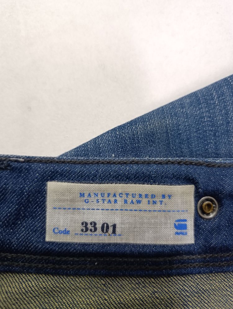 G-star skinny donna W26 L32 donna y2k vintage jeans usato image 3