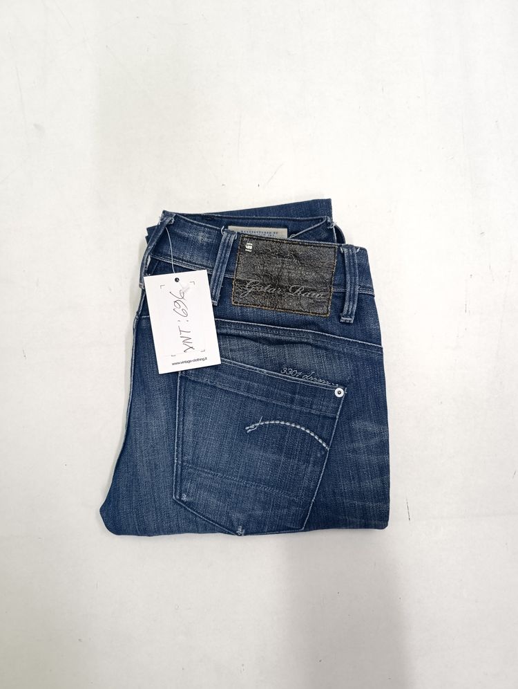 G-star skinny donna W26 L32 donna y2k vintage jeans usato image 5
