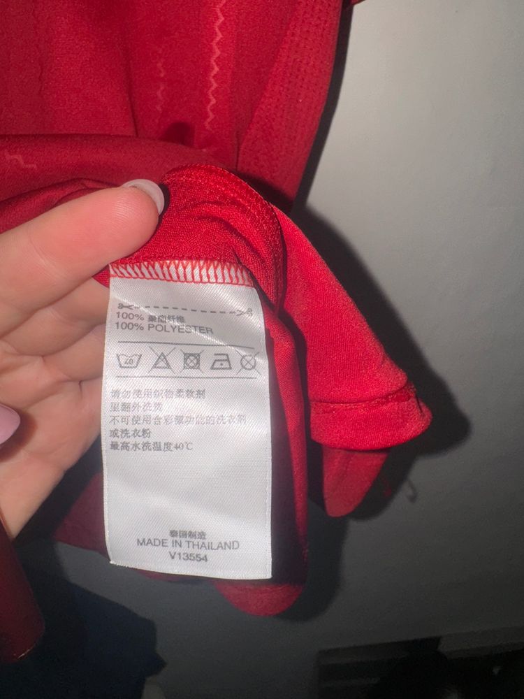 Adidas Fc Bayern Munich Red Football Jersey 4
