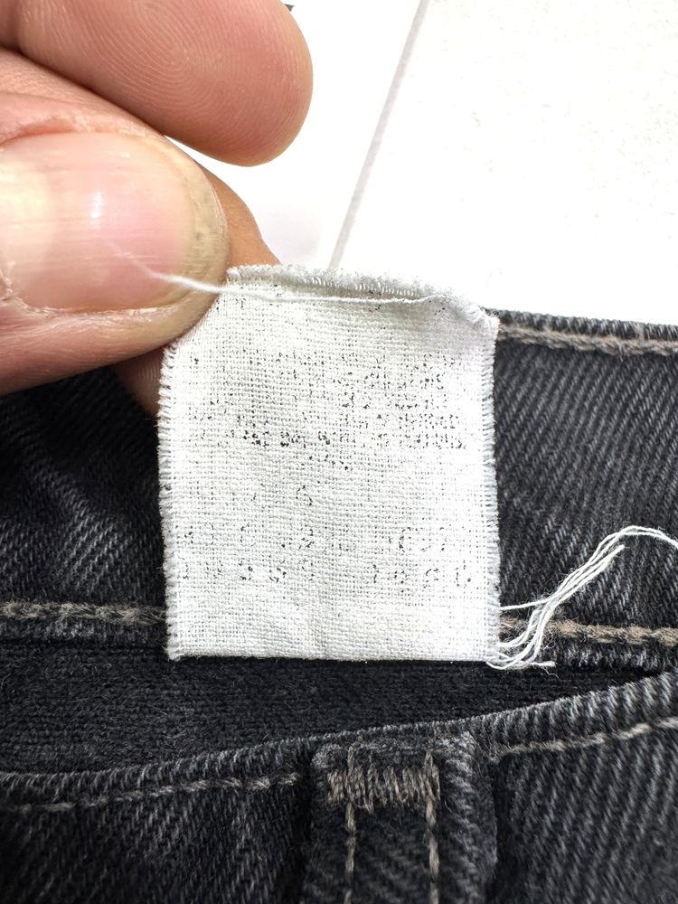 Levi's 550 relaxed fit nero W32 L36 vintage anni 90' levis jeans 11