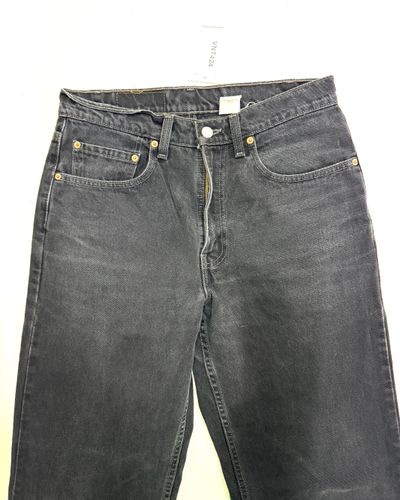 Levi's 550 relaxed fit nero W32 L36 vintage anni 90' levis jeans 10