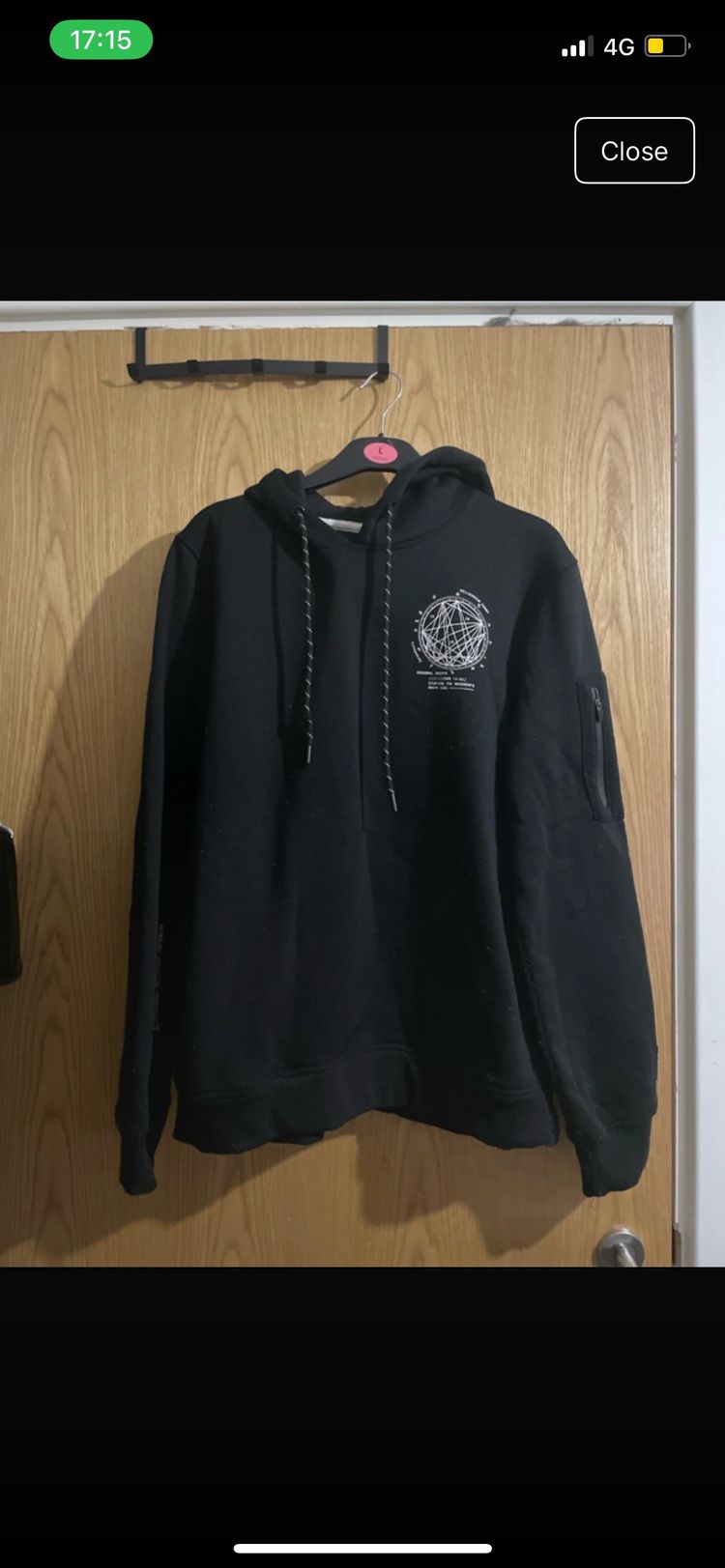 Brave soul Black Hoodie