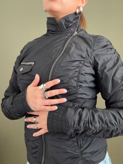 Jane Norman Ruched Coat (UK12) 15