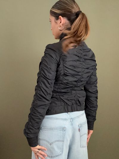 Jane Norman Ruched Coat (UK12) 8