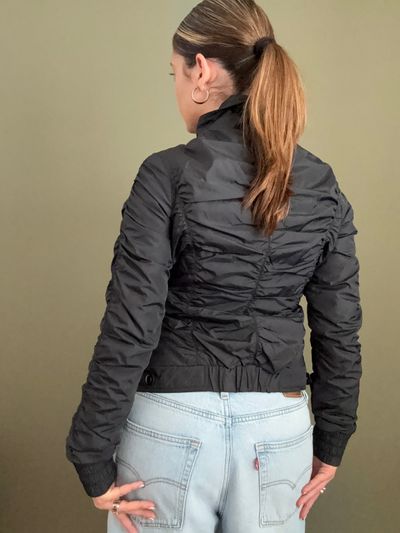 Jane Norman Ruched Coat (UK12) 6