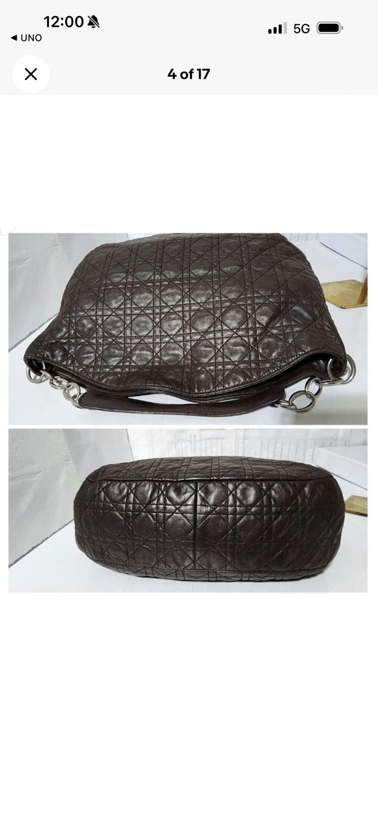 Dior Black Leather Handbag 2