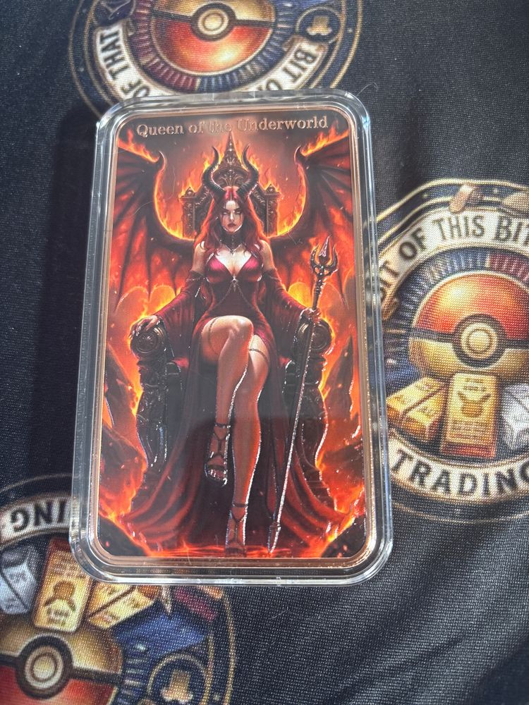 Unbranded Queen Of The Underworld Collectible 10 Oz copper product image