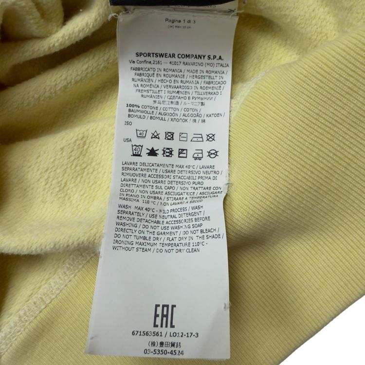 A/W 17 Stone Island Crewneck Sweater - Yellow image 6