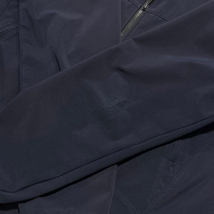 CP Company Navy Soft Shell Goggle Jacket image 3