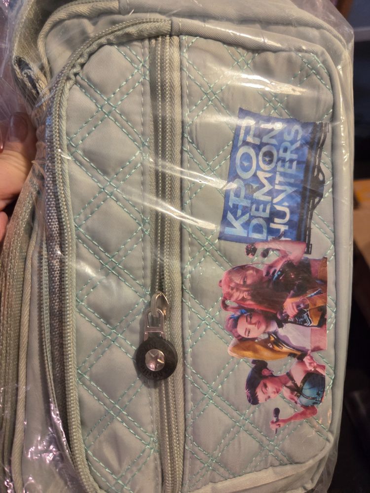 Quilted Bag With K/Da Demon Hunters Print