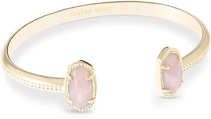 Kendra Scott Gold Bracelet With Pink Stones image 1