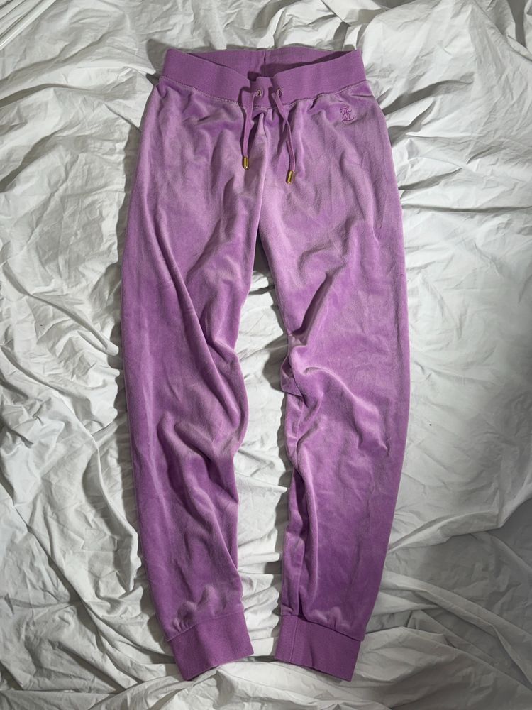 Juicy couture Purple Velour Jogger Pants obraz 1