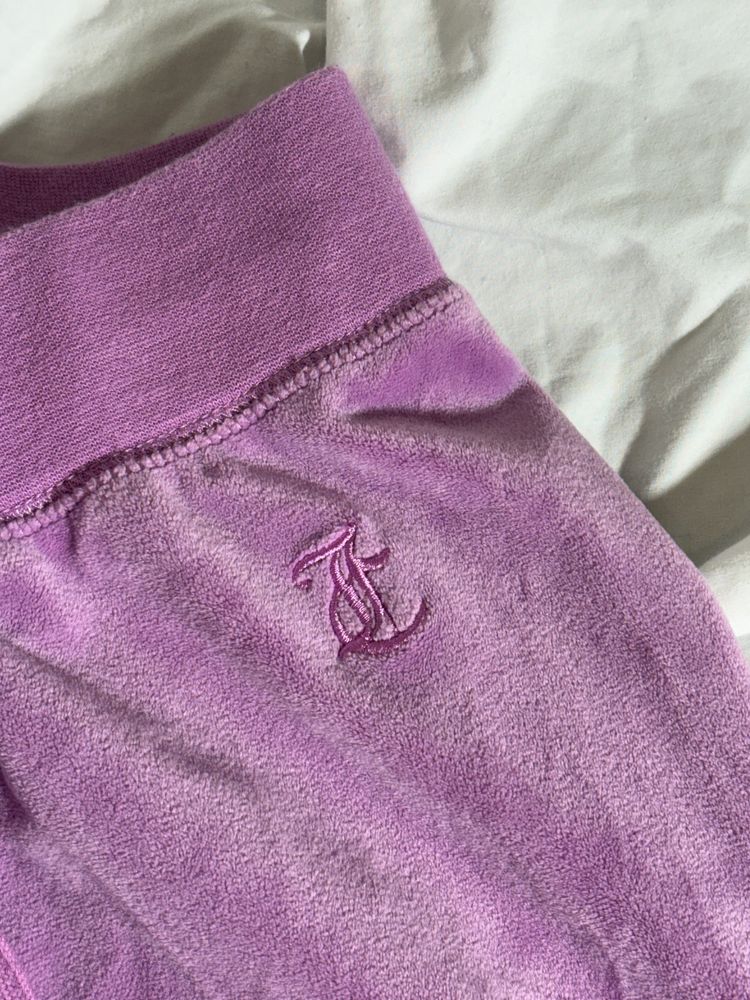 Immagine di Juicy couture Purple Velour Jogger Pants 2