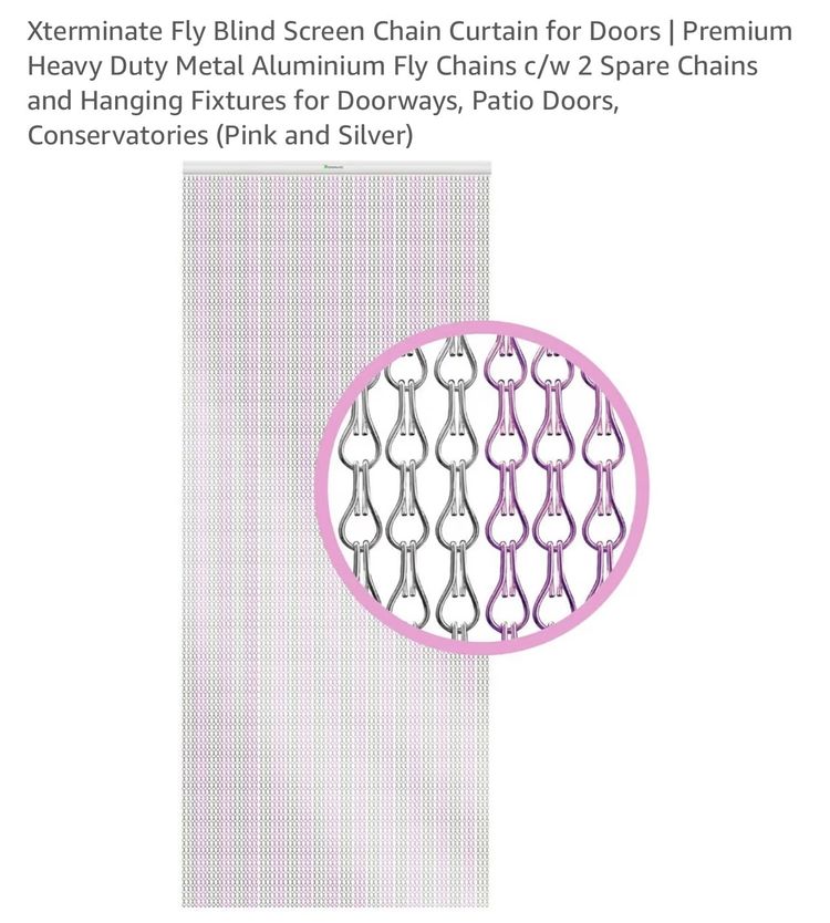 Fly Blind Screen Chain Curtain