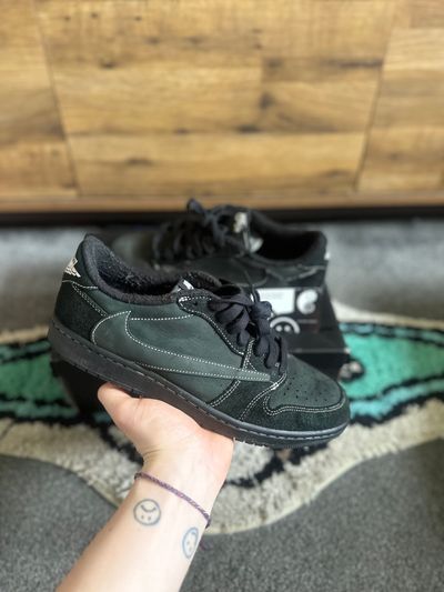 Nike Air Jordan 1 Travis Scott “Phantom-black ” U.K. 9.5