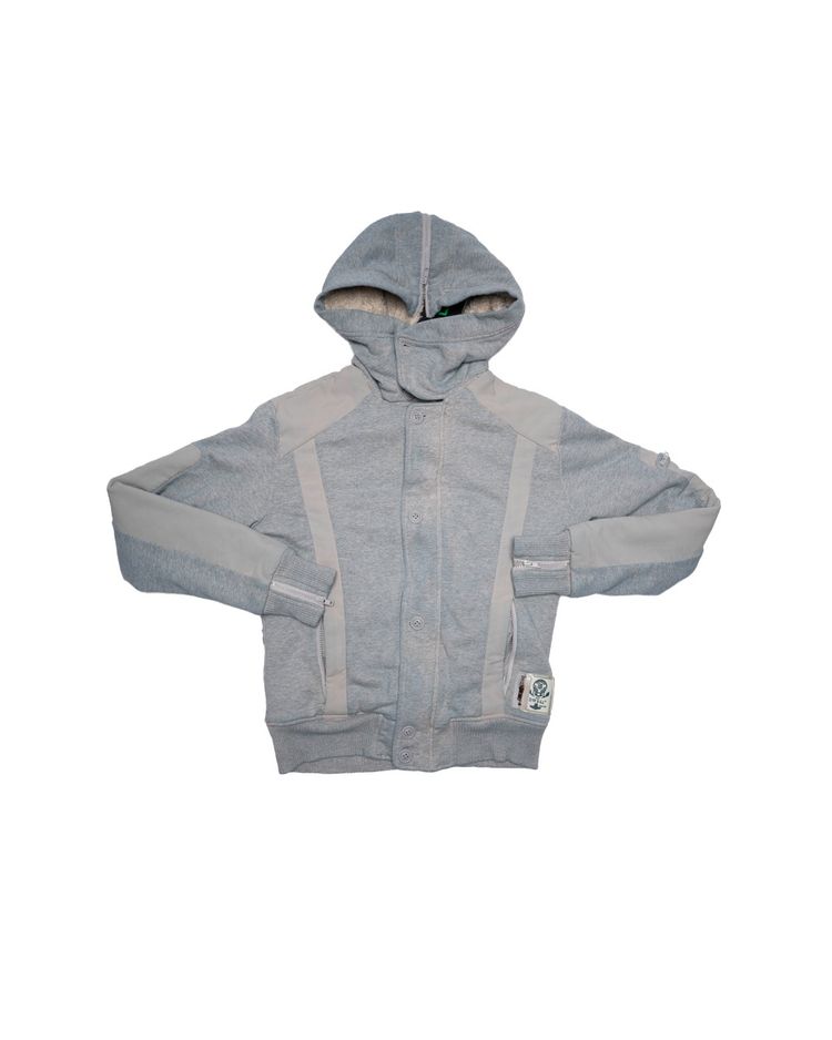 Diesel Grey Hooded Jacket