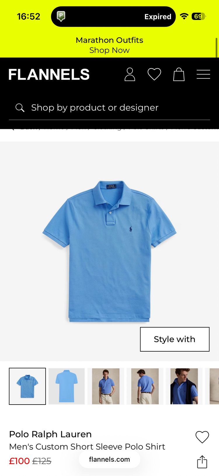 Men'S Custom Short Sleeve Polo Shirt