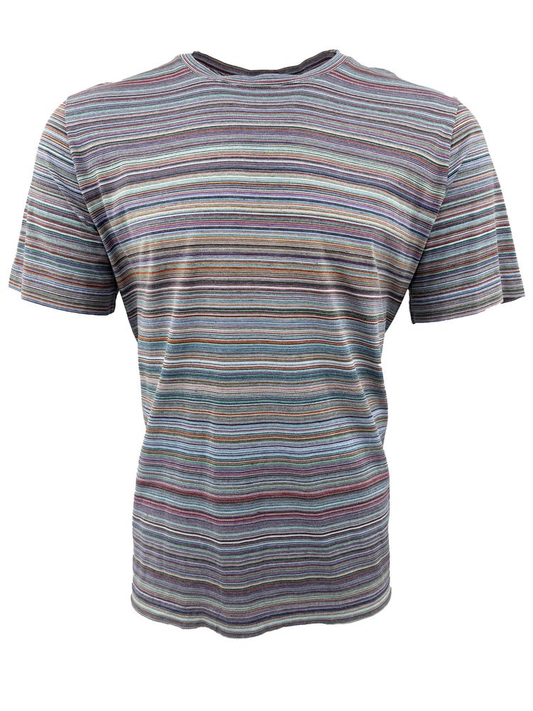 Missoni Stripe T-Shirt - Purple (622031763)