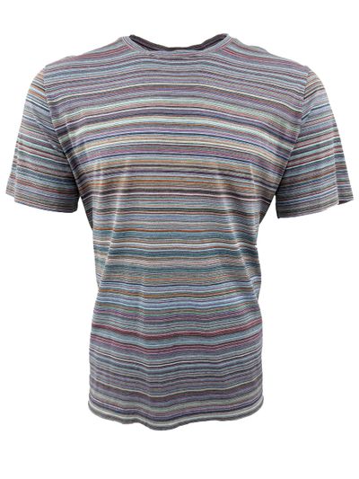 Missoni Stripe T-Shirt - Purple (622031763)
