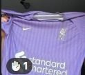 Nike Liverpool Fc Purple Football Jersey XXL