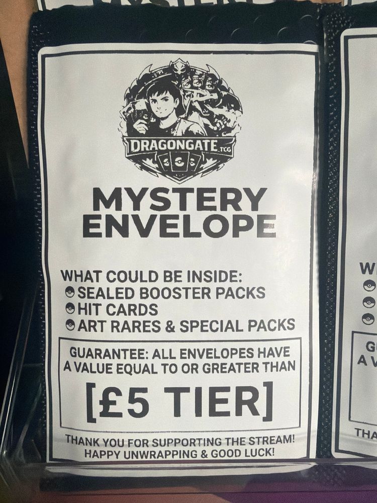 Mystery Envelope £5