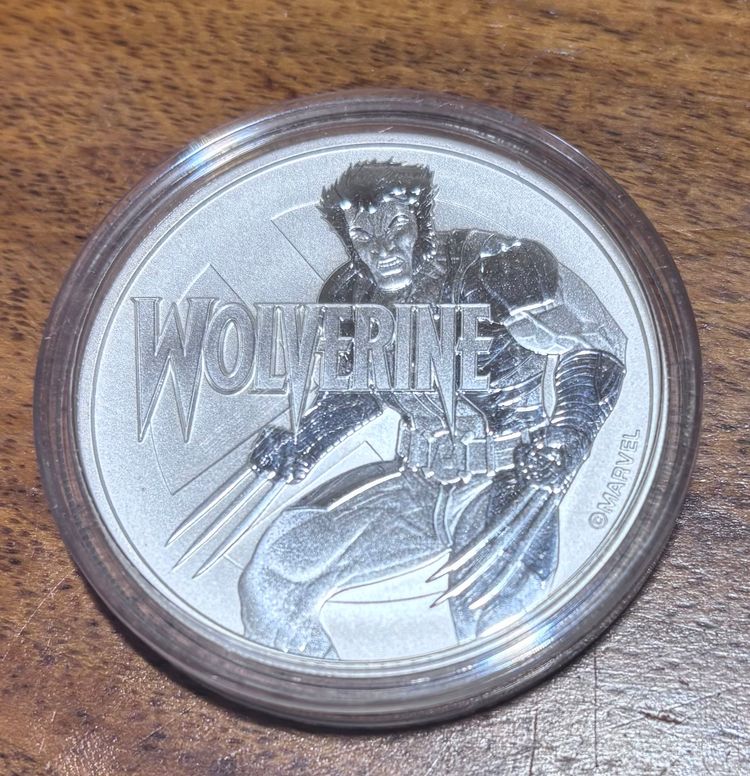 Wolverine 1oz silver coin 
