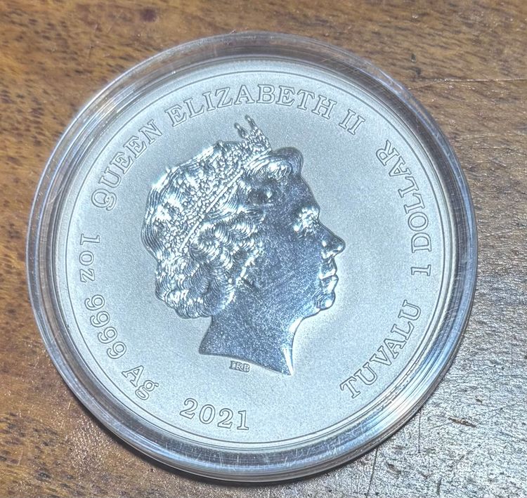 Wolverine 1oz silver coin  2