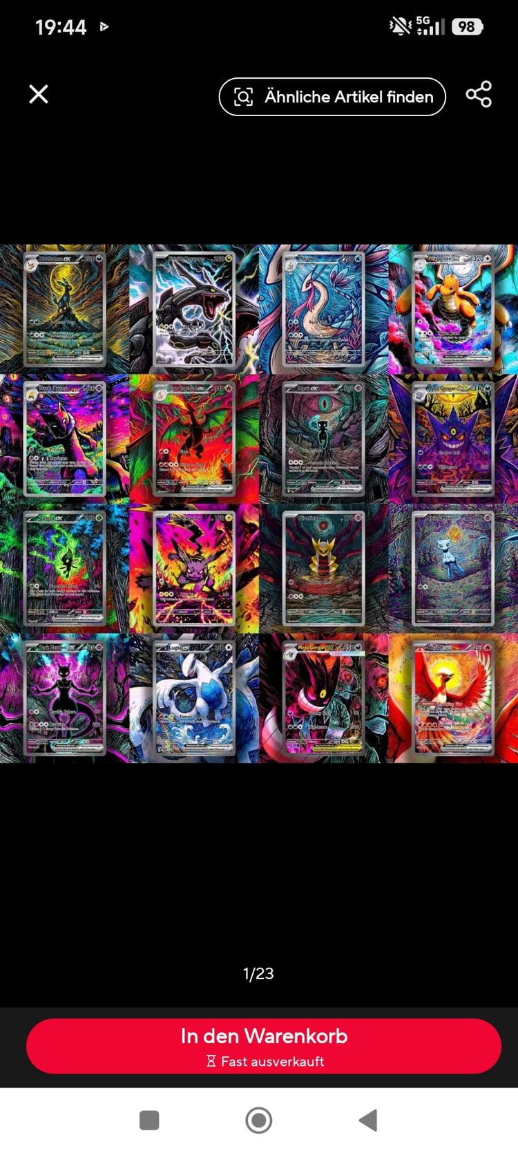 Carta custom a elegir (no oficial)