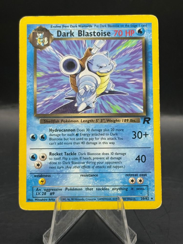 Pokemon Pokemon Dark Blastoise Non Holo 20/82 (H/P) product image