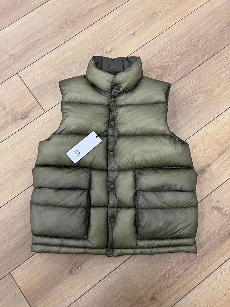 CP COMPANY D.D SHELL VEST WASHED GREEN (BNWT) 