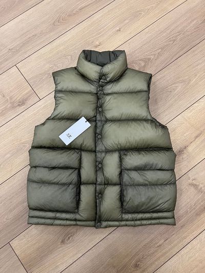 CP COMPANY D.D SHELL VEST WASHED GREEN (BNWT)
