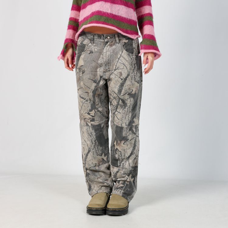 Brown y2ks Wrangler Realtree Denim Jeans Pants (32x30) image 4