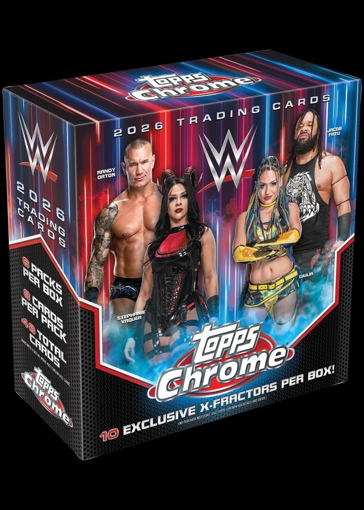 Topps Topps WWE Chrome 2026 Mega Box product image