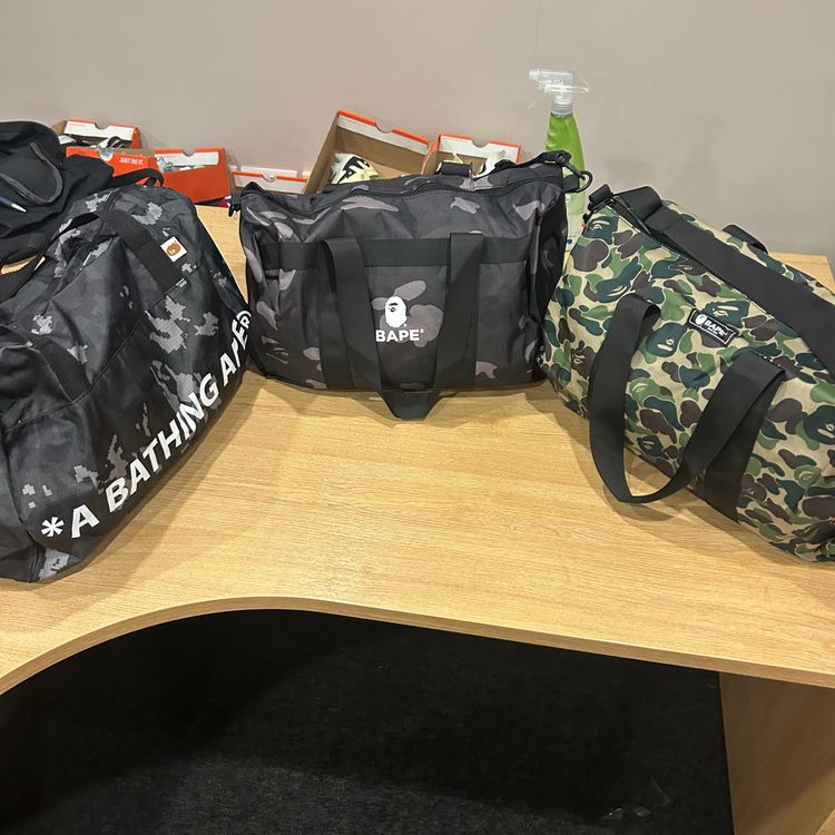 JAPAN EXCLUSIVE BAPE BUFFEL BAGS PICK STYLE