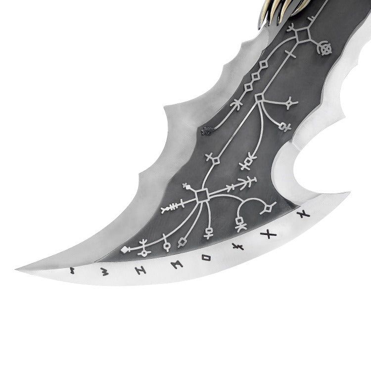 God Of War Deluxe Ragnarok Metal Chaos Blades - Collector's Display Replica image 5
