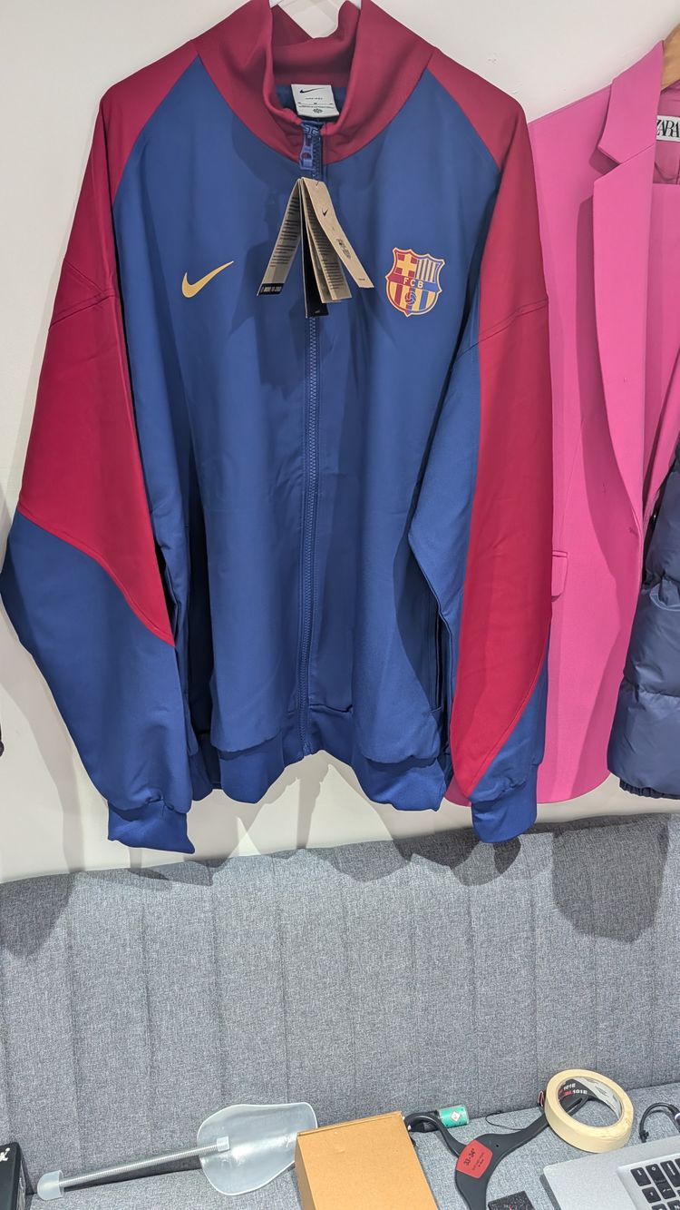 Nike Fc Barcelona Jacket - Full Zip Medium - 139.99 RRP with tags